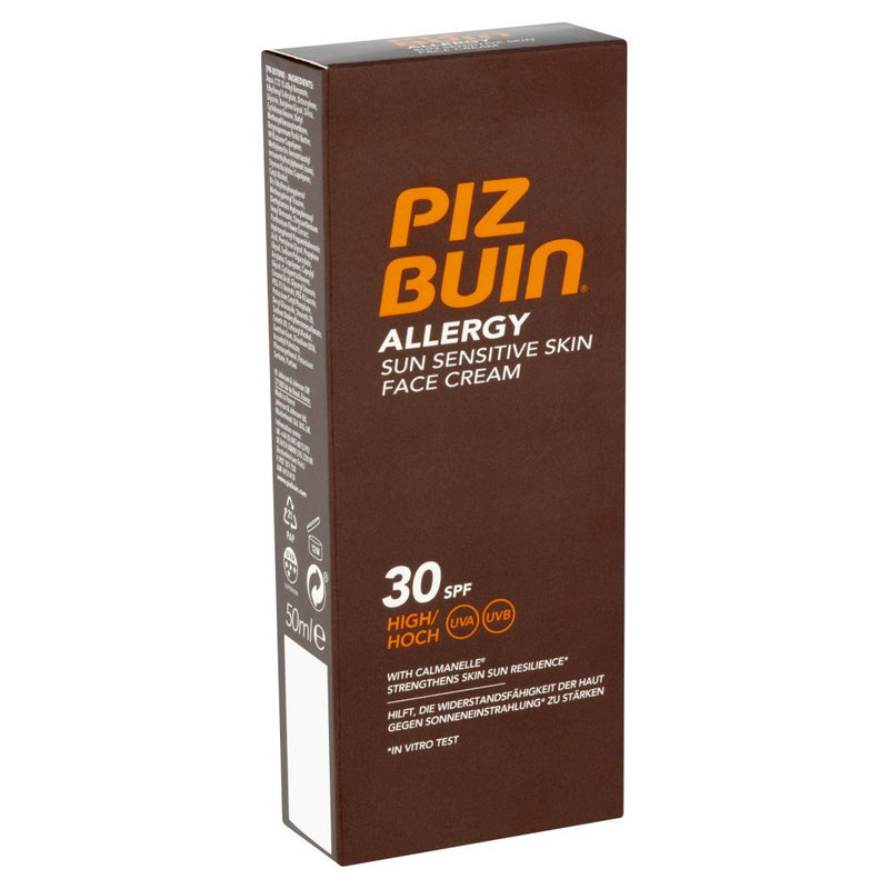 Piz Buin Allergy Face Cream SPF 30 High - 50 ml SPF 30 50 ml Face Cream - NewNest Australia