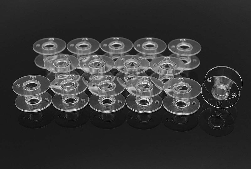 Sew Tech 60pcs SA156 Bobbins for Brother Sewing Machine XM2701 CS6000i CS7000i GX37 XR3774 CS5055PRW XR9550PRW HC1850 CS8800PRW PE800 SE600 NQ1600E Embroidery Machines etc. Plastic Class 15 Bobbin 60pcs in Bag - NewNest Australia