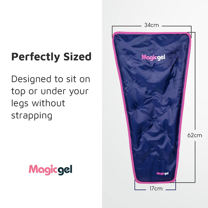 Magic Gel Large Cooling Compress - Professional Cold Therapy - For Pain, Swelling and Inflammation - Cooling Gel for Legs, Injuries, Sprains, Arthritis and More Leg Cooling Pack - NewNest Australia