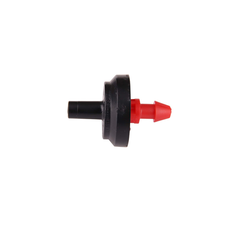 Raindrip PC2050B 1/2 GPH Pressure Compensating Drippers Maintains Constant Water Flow to Irrigation Line, 50 Per Bag, Red/Black - NewNest Australia