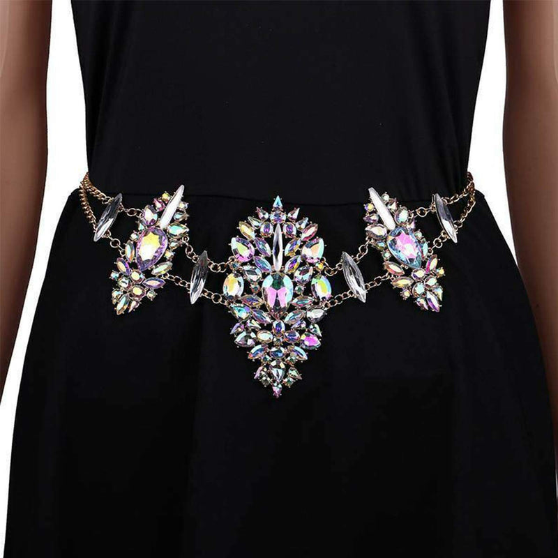 Jyukan DIY Teardrop Crystal AB Resin Rhinestone Pointback Glass Faceted Jewelry Making Craft (50Pcs) Black - NewNest Australia