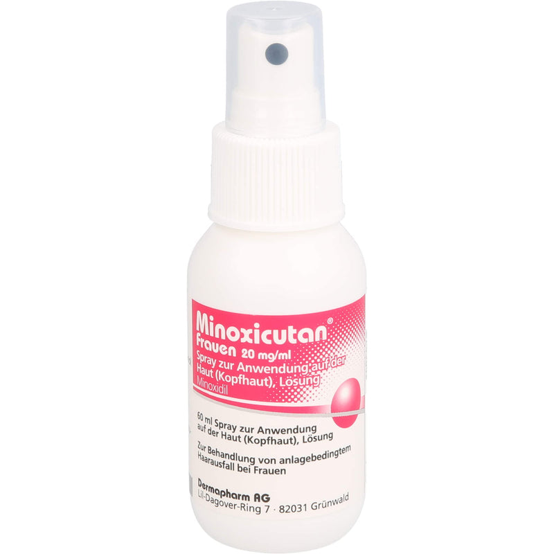 Minoxicutan Women 20 mg/ml Spray 3X60 ml for Full Hair - Stops hair loss, promotes natural hair growth - NewNest Australia