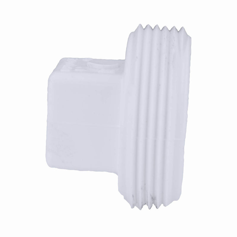 CHARLOTTE PIPE 1 1/2 DWV CLEANOUT Plug DWV (Drain, Waste and Vent) (1 Unit Piece) 1 1/2 Inch ( EACH qty: 1 ) White - NewNest Australia