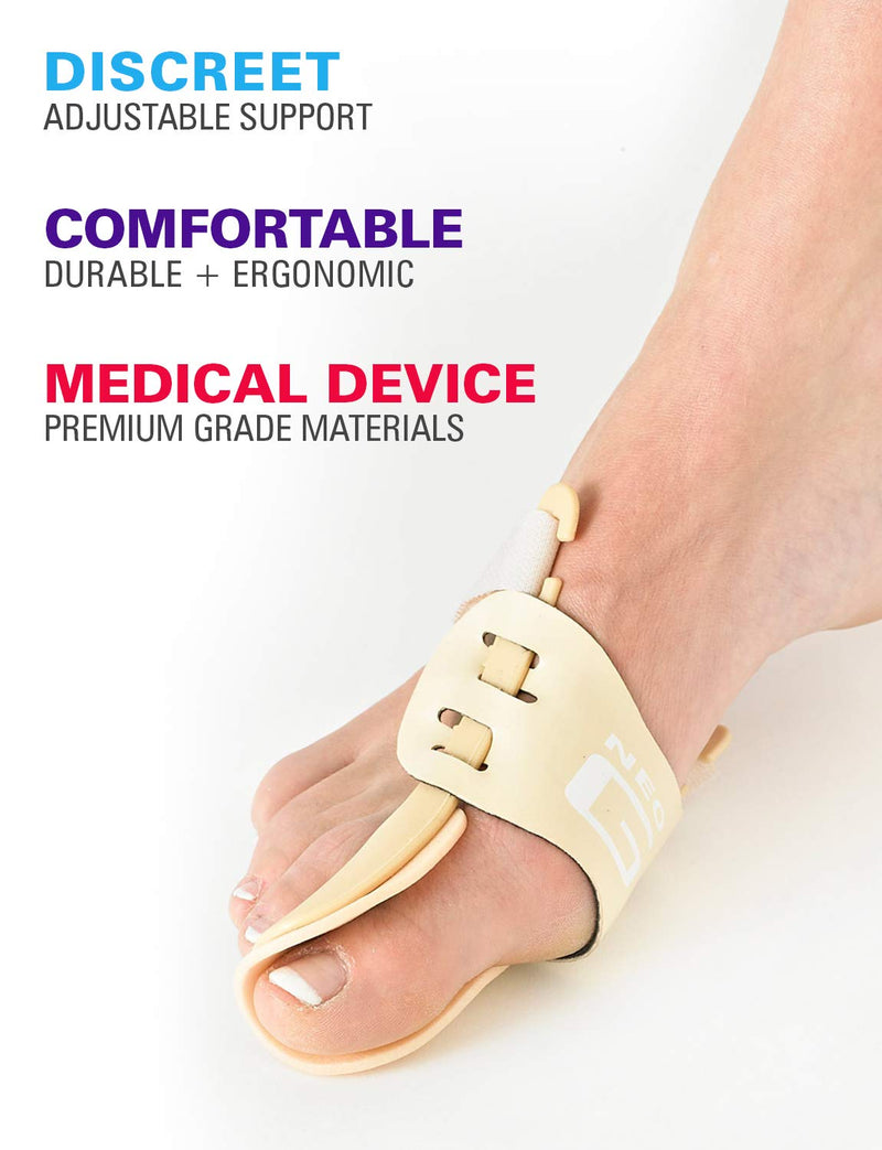 Neo-G Bunion System Support - Hallux Valgus Night Splint – for Pre/Post-Operative Aid, Discomfort, Pressure & Inflammation – Class 1 Medical Device (Right) Right - NewNest Australia