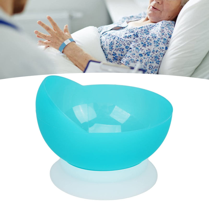 Scooper Bowl with Silicone Suction Cup - Multipurpose Spillproof Elderly Tableware Elderly Care Eating Plate Adaptive Utensils for Parkinsons Patients Disabled Apoplectic Hemiplegia - NewNest Australia