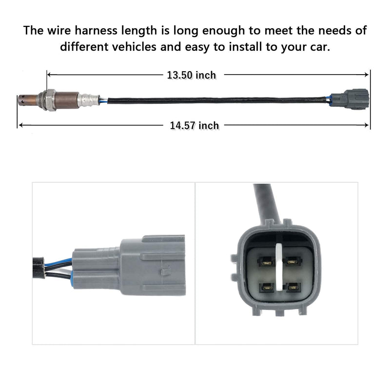 Marsflex Oxygen O2 Sensor 234-4622 13355 Downstream Heated Compatible with Toyota Camry Avalon Sienna 4Runner RAV4 Solara Matrix Lexus ES300 Pontiac Vibe,250-24360 Replacement - NewNest Australia