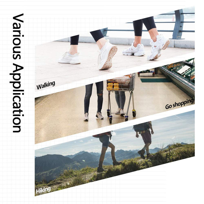 3ANGNI Orthotic High Arch Support Insoles, Function Insert For Severe Flat Feet,Feet Pain, Foot Valgus, Plantar Fasciitis,Man Woman Shoes Sneaker Boots UK-9-280MM Orthotic With Metatarsal - NewNest Australia