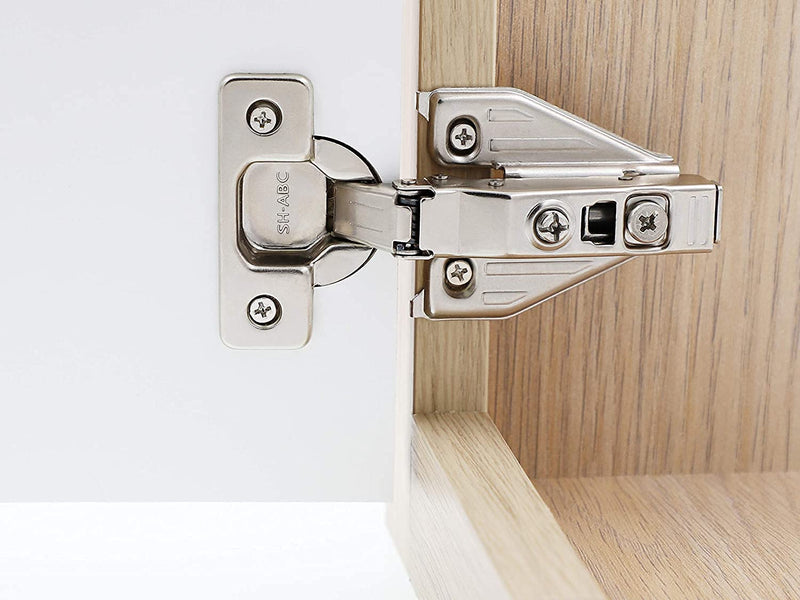 DecoBasics 1/2" Overlay Soft Close Cabinet Hinges for Kitchen Cabinets (2 PCS)- 105° Face Frame Concealed Cabinet Door Hinge -3 Way Adjustability -Clip on Plate & Matching Screw 4 Easy Installation 2 - NewNest Australia