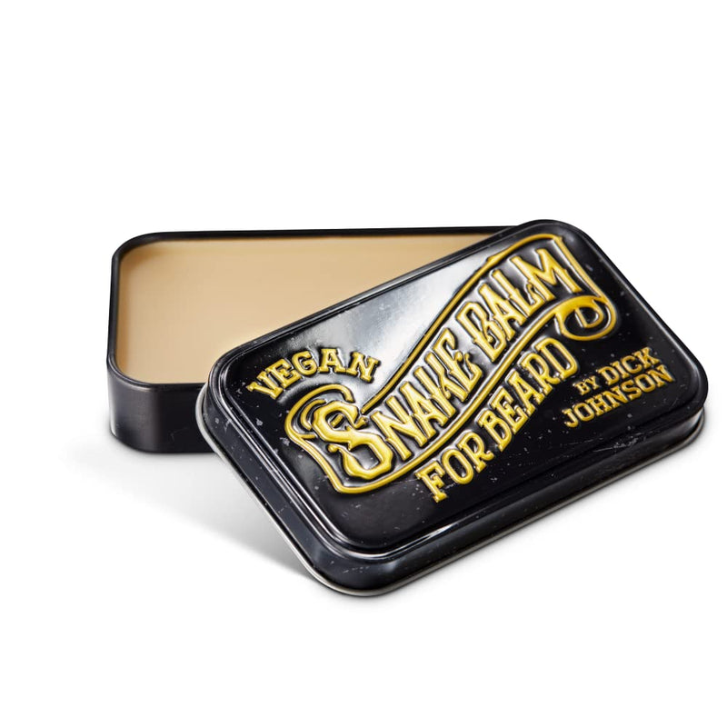 Dick Johnson Beard Balm Whiskey & Vanilla - Vegan beard wax without beeswax - Nourishes and shapes the beard with natural oils and candelilla wax - 55ml - NewNest Australia