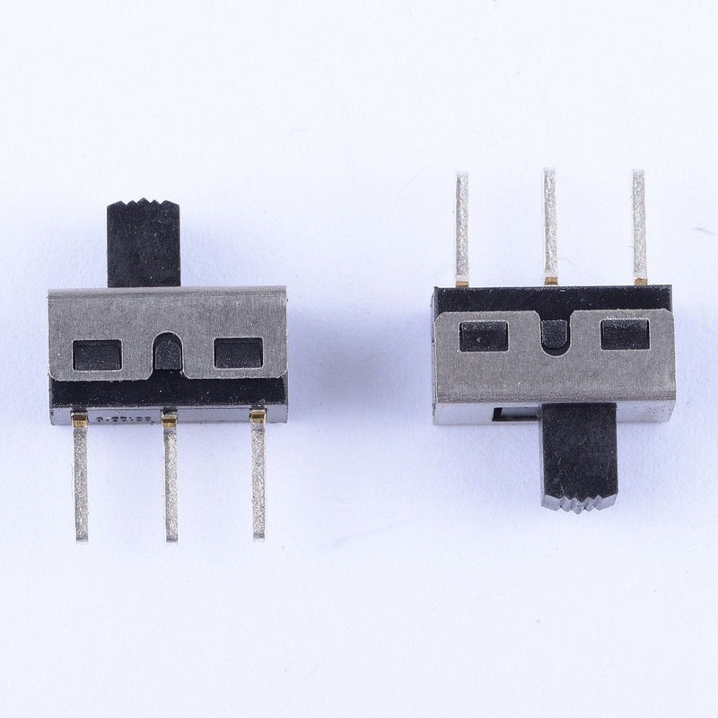 Cylewet 20Pcs 5mm High Knob Vertical Slide Switch 3 Pin 2 Position 1P2T SPDT Panel (Pack of 20) CYT1107 - NewNest Australia