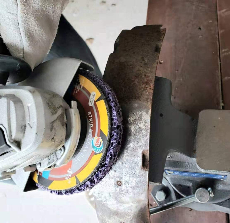 6" Strip & Clean Discs for Angle Grinders (Purple) 6" x 7/8", MAX RPM 10,200 - NewNest Australia
