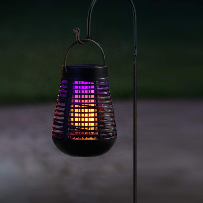PIC Portable Solar Insect Killer Torch (FLPT), Bug Zapper and Flame Accent Light, Kills Bugs on Contact 1 Lantern - NewNest Australia