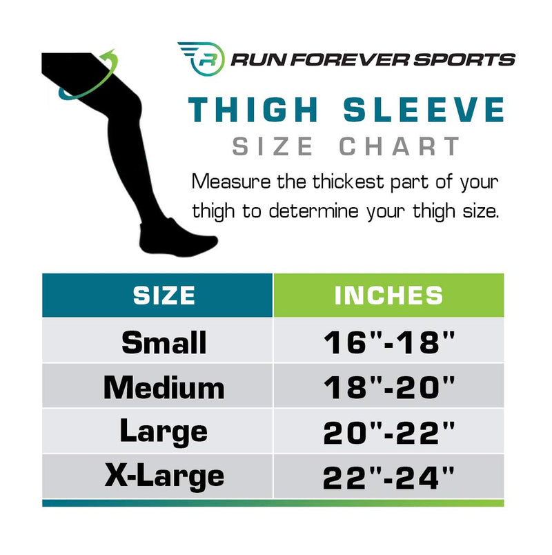 Thigh Compression Sleeve - Hamstring Compression Sleeve (Pair) for Quad & Groin Pain Relief & Recovery - Thigh Brace & Wrap Great for Running & Injury - Anti Slip Sleeves Men & Women (Large) Large Black - NewNest Australia