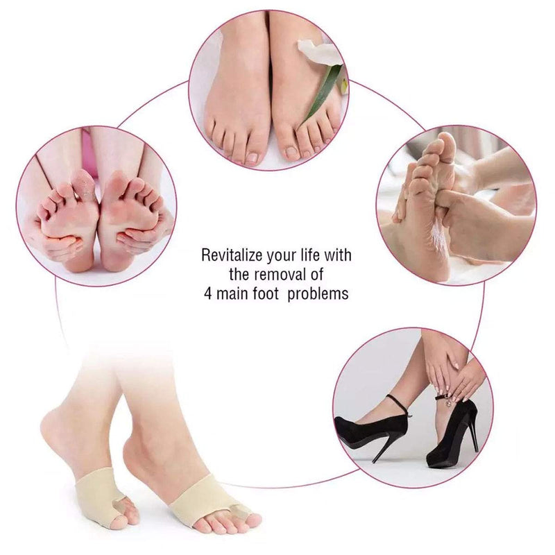 Jytoponline Bunion Corrector And Pain Relief Kit, Gel Bunion Pads And Cuff, Toe Separator, Spacer For Men And Women, Hammer Toe, Hallux Valgus, Big Toe Joint In Toe, 9 Pieces - NewNest Australia