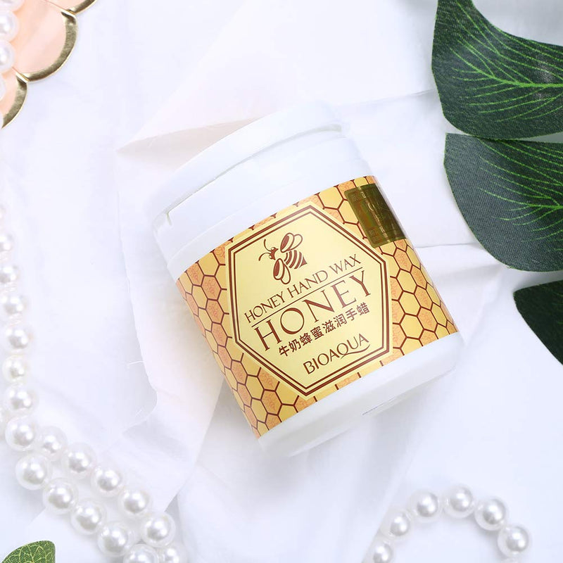 Hand Wax Mask-Rich in Beeswax Milk Removes Rough skin Relieves Dryness Deeply Moisturizes and Nourishes the Hand Anti-Dryness Hand Care - NewNest Australia