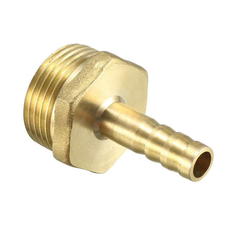 uxcell Brass Barb Hose Fitting Connector Adapter 8.5mm Barbed X G3/4 Male Pipe 2pcs - NewNest Australia