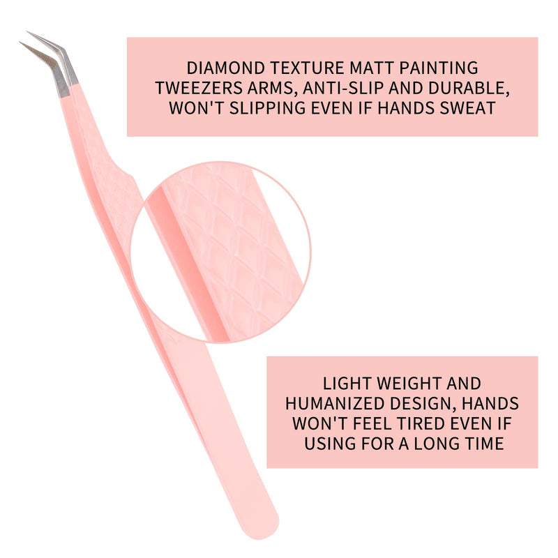Wendy Lashes Tweezers For Artificial Eyelashes, Eyelash Tweezers, Tweezers For Eyelashes, Cluster Eyelash Extensions, Tweezers, Eyelash Tweezers, Tweezers For Eyelash Extension - NewNest Australia