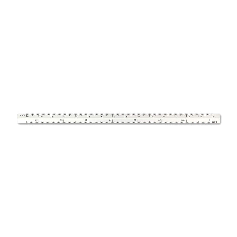 Alumicolor 3610-1 Aluminum Combination Pocket Scale, 6IN, Silver 6 Inch - NewNest Australia