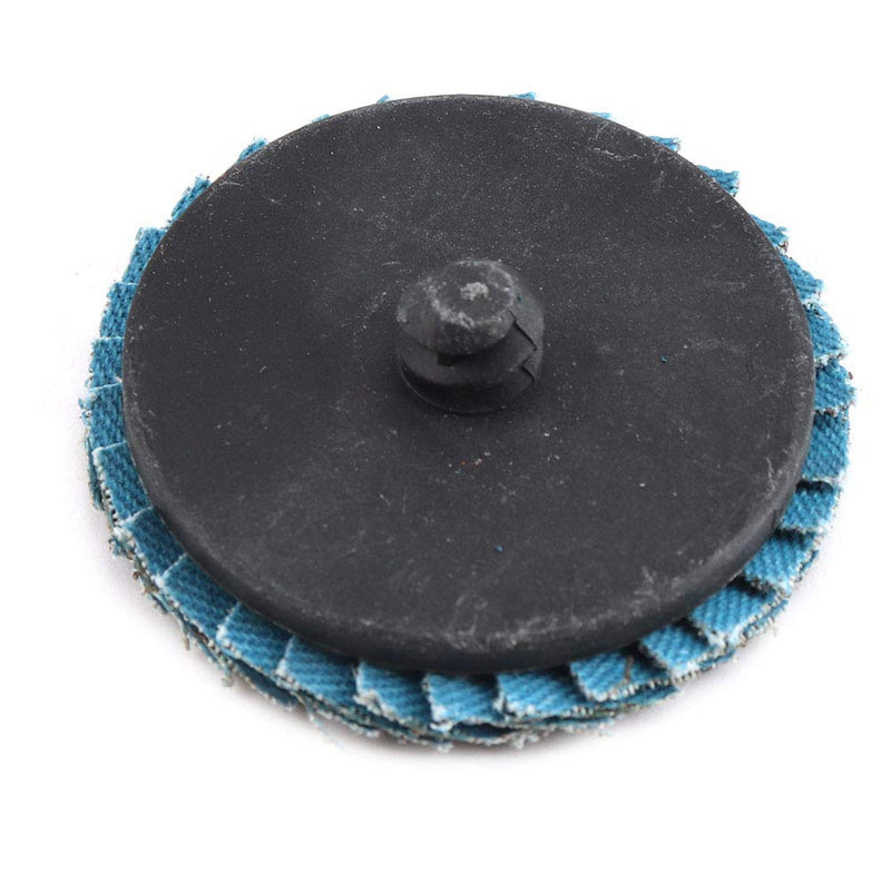 9Pcs 2inch Flap Discs,High Density Zirconia Alumina Flat Rollock Disc with Roloc Disc Pad Holder,Quick Change Sanding Discs for Rotary Tools Grinder,T27 40Grit 40 Grit - NewNest Australia