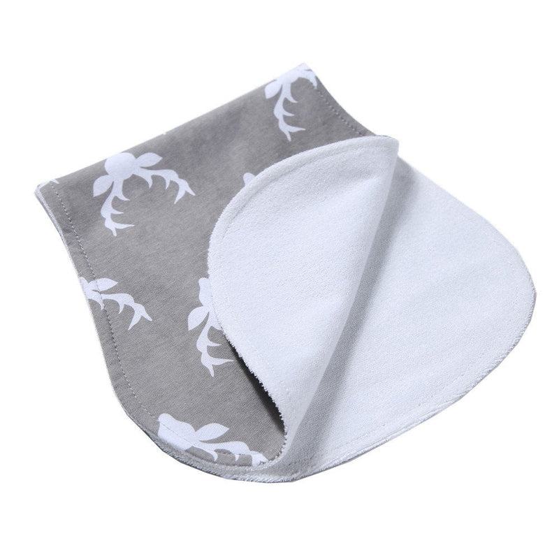 Baby Burp Cloths Baby Burp Set Curved Absorbent and Soft Valuable 4 Pack Multicolor - NewNest Australia