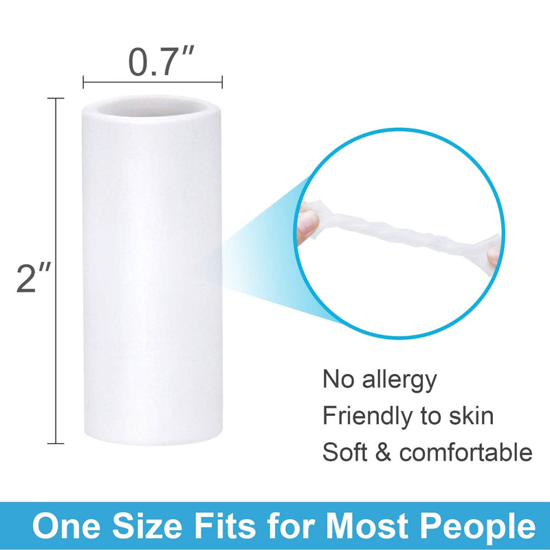 Sumifun Finger Sleeves, 10 PCS Gel Finger Protector for Thumb, Trigger Finger, Arthritis, Silicone Finger Tubes for Preventing Bruised, Cracking, Hand Eczema, Practising Golf, Badminton Protector 5pair(10pcs) - NewNest Australia