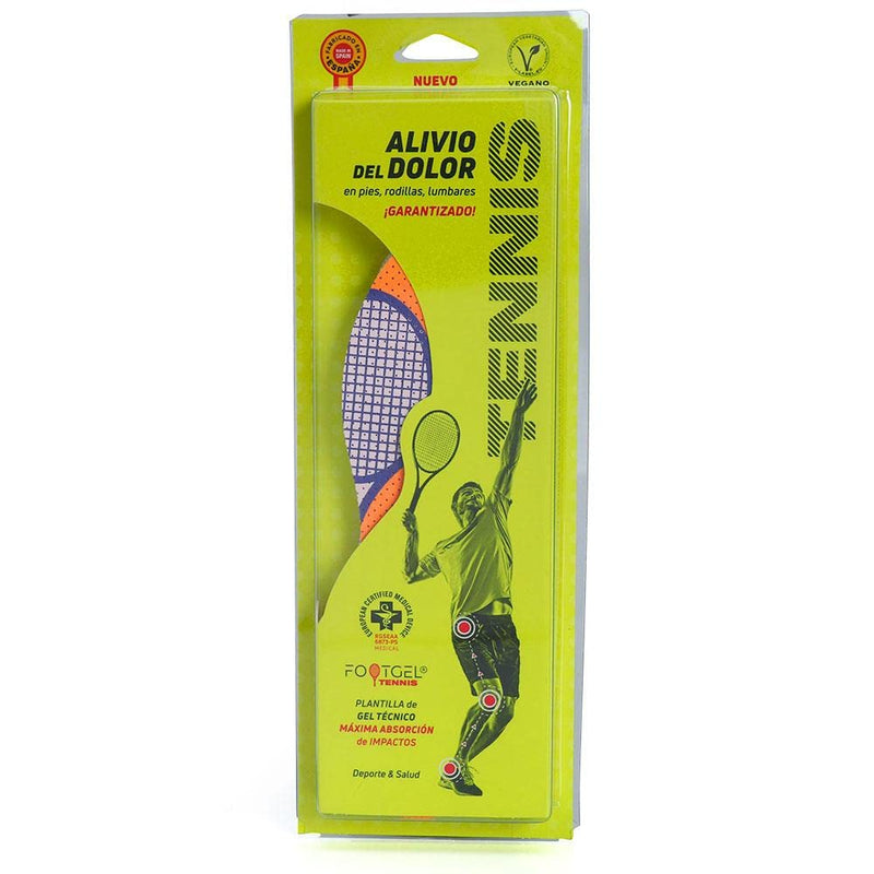 Footgel Sports Gel Insoles For Tennis If You Are A Tennis Player, Protect Yourself From Risk Of Injury, Relieve Pain In Feet, Knee, Lumbar Vertebrae And Benefit From - NewNest Australia