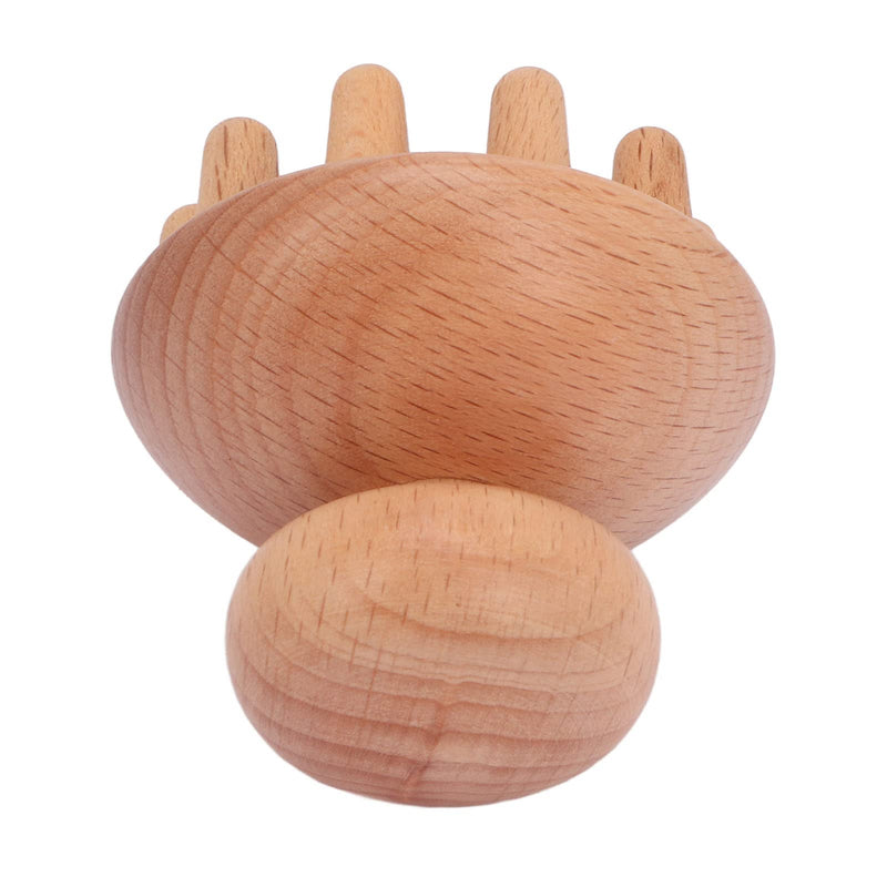 Wooden Mushroom Massager, Wooden Mushroom Shape Massager, Manual Massage Sets And Kits, Manual Wooden Massager, Anti-Cellulite Relief, Muscle Tension For The Overall - NewNest Australia