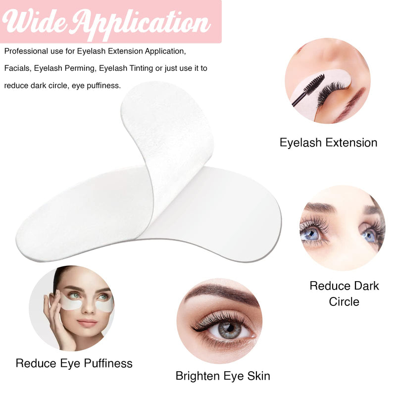 50 Pairs GreenLife 100% Naturel Eyelash Extension Under Eye Gel Pads patches kit Collagen (50 150 300 Pairs) with Aloe Vera Hydrogel Eye Patches set for Eyelash Extension Supplies Tools 50 Pair (Pack of 1) - NewNest Australia