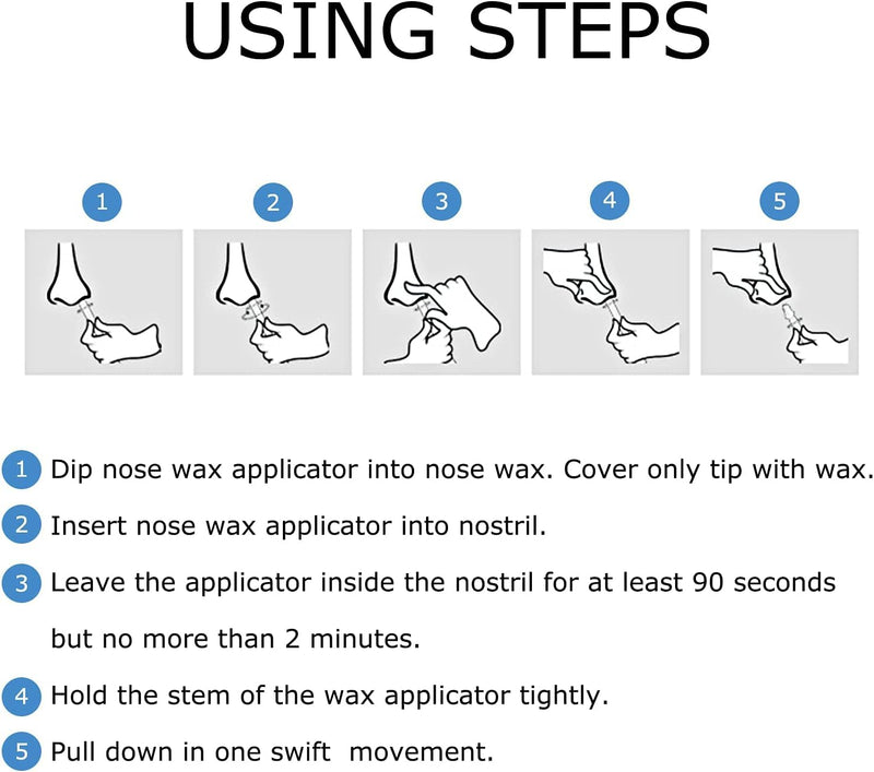 Nose Hair Removal Wax Kit, 50 G Wax, Nose Wax Kit, Nose Hair Wax Set, Nose Hair Wax, Nose Wax Sticks, Nose Hair Removal Wax, Nose Wax Set For Men And Women, 50 G - NewNest Australia