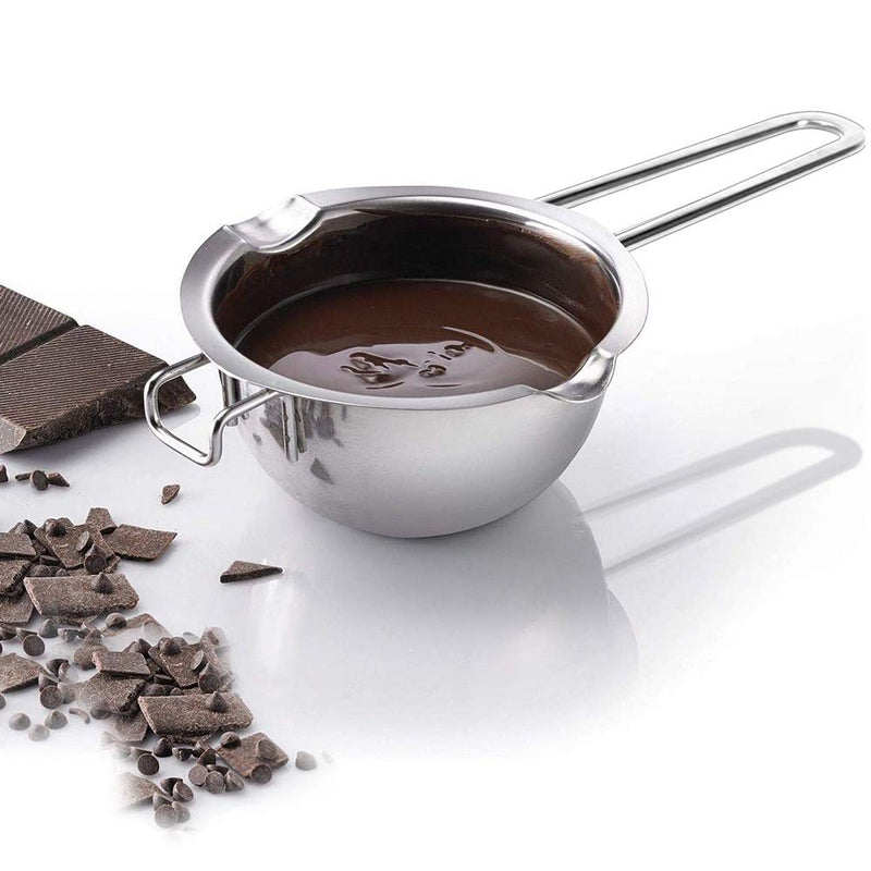 Double Boiler Chocolate Melting Pot,304 Stainless Steel Candle Making Kit, Stainless Steel Double Boiler Pot for Melting Chocolate, Candy and Candle Making (34oz)… 1000ML - NewNest Australia