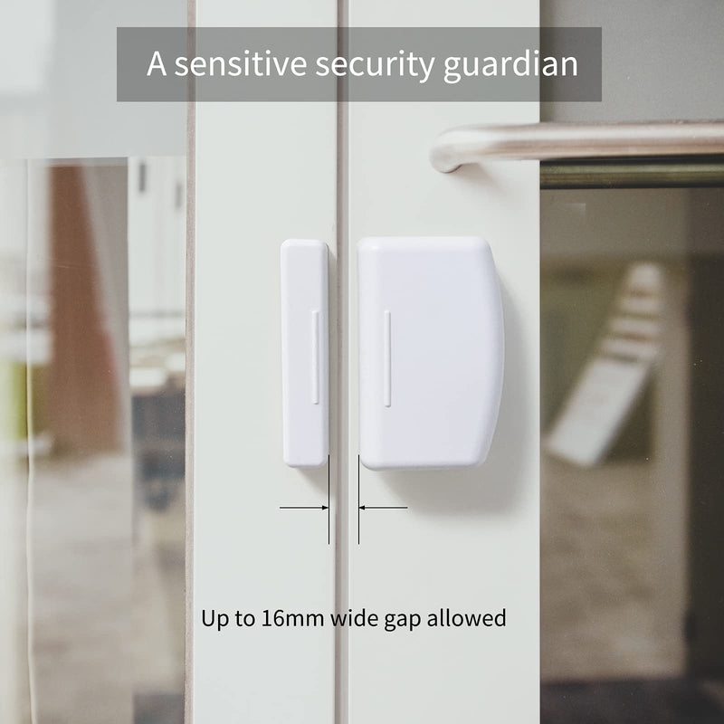 THIRDREALITY Zigbee Contact Sensor, Door and Window Sensor for Home Security and Smart Home Automation, Works with SmartThings, Aeotec, Hubitat or Echo Devices with Build-in Zigbee Hub,hub Required Door Sensor - NewNest Australia
