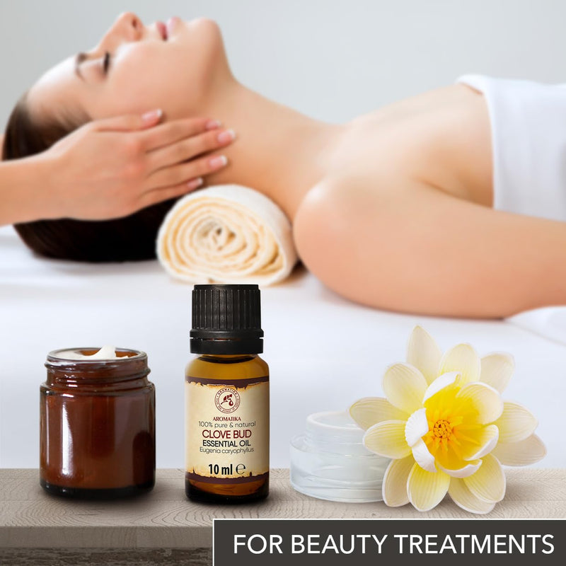 Eugenia Caryophyllus Indonesia Carnation Oil 10 Ml 100% Pure And Natural Clove Bud Oil For Wellness Beauty Aromatherapy Relaxation Spa Aroma Diffuser Oil Burner Room Fragrance - NewNest Australia