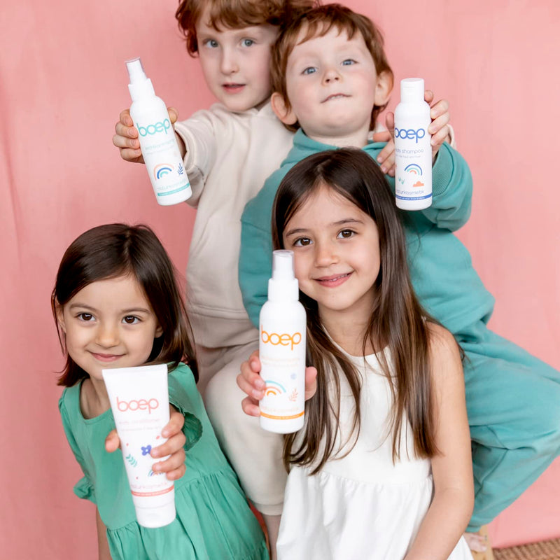 boep Kids Conditioner | Vegan natural cosmetics hair conditioner for children | Moisturizes, detangles the hair and ensures better combability (100ml) - NewNest Australia