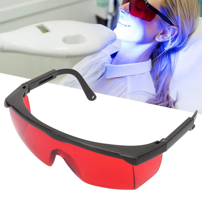 Yuecoom Laser Safety Glasses, Portable Pc Eye Laser Safety Glasses Laser Safety Anti Laser Glasses For All Directions For Hair Removal Blue Light Uv Disinfection(Red) Red - NewNest Australia