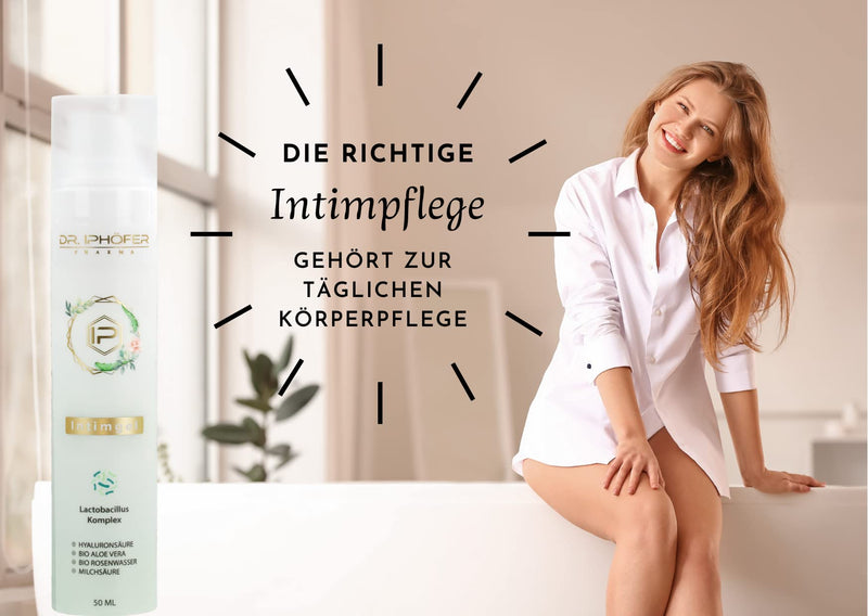 Dr. Iph√∂Fer Intimate Gel | Intimate Care For Women For Itching, Unpleasant Intimate Odor, Distressed Vaginal Flora | For Building A Natural Intimate Flora | Probiotic Organic Natural Cosmetics - NewNest Australia