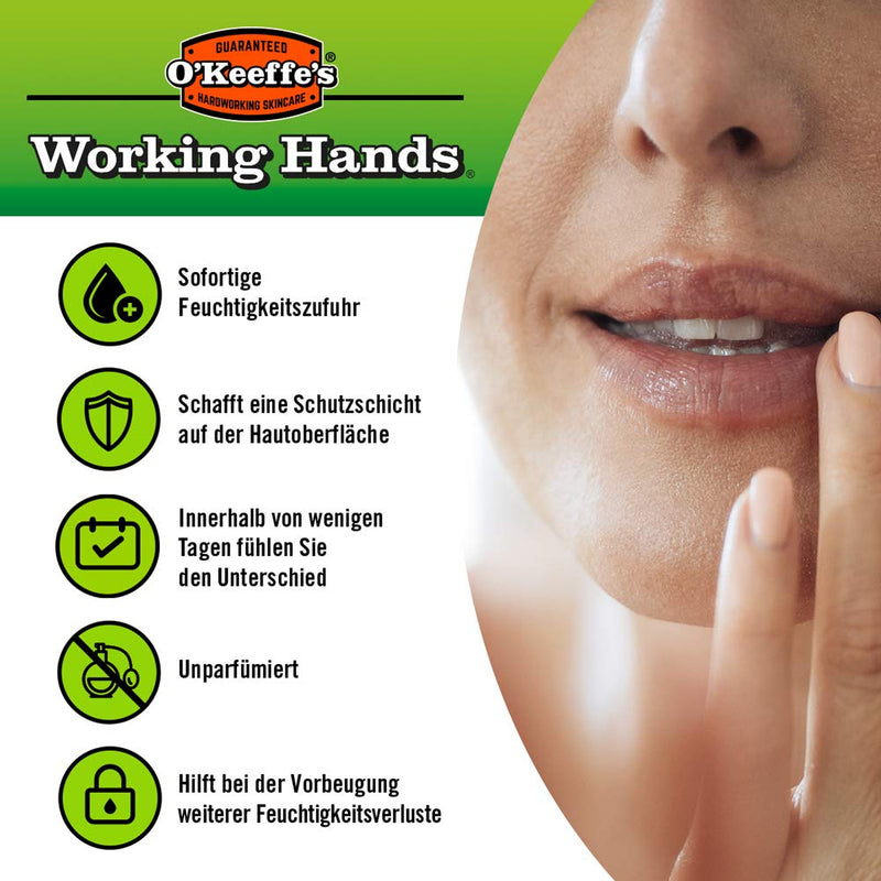 O'Keeffe's Working Hands Hand Cream Tube 80 ml 85 g (Pack of 1) - NewNest Australia