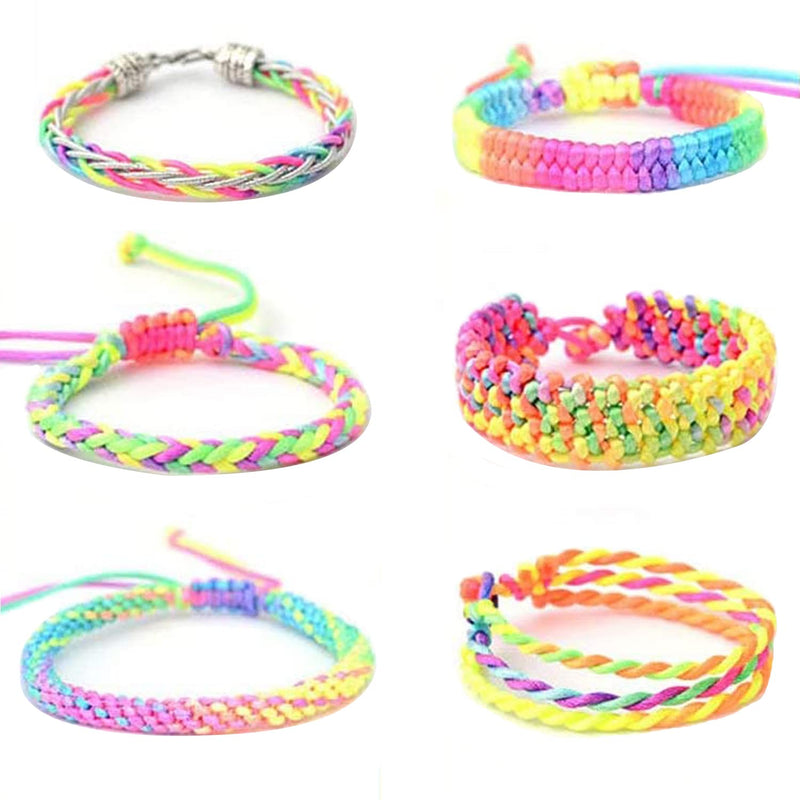 1mm Stretchy Bracelet String, Sturdy Rainbow Elastic String Elastic Cord for Jewelry Making, Necklaces, Beading and Crafts - NewNest Australia