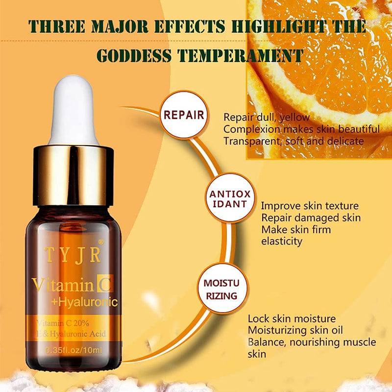 20% Vitamin C Serum For Face with Anti Aging & Wrinkle Facial Serum, Fades Dark Spots and Hyperpigmentation. Boost Skin Collagen, Brighten Hydrate & Plump Skin. - NewNest Australia