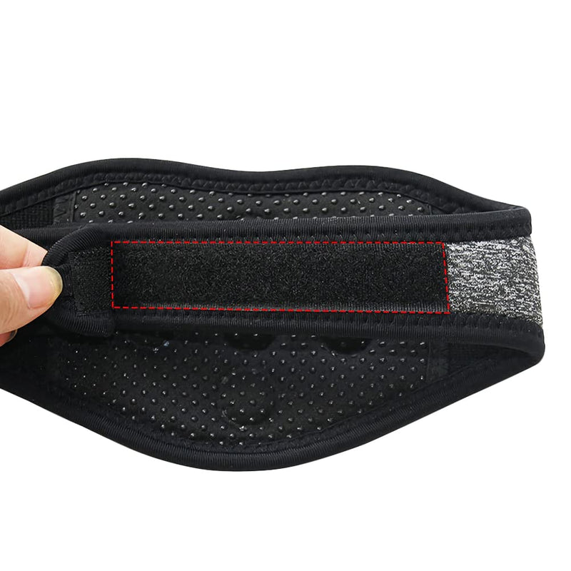 IBLUELOVER Neck Support Brace Self Heating Magnetic Neck Pad Thermal Cervical Collar Compression Adjustable Neck Protector Guard for Women Men Elderly Relieves Pain and Pressure Stiffness Relief - NewNest Australia