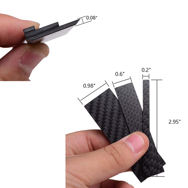 Sanding Sticks for Plastic Models, Gunpla, Wood and Tools Kit, 3 Sizes Carbon Fiber Sanding Sticks with 24PCS Replaceable Adhesive Grit Sandpaper - NewNest Australia