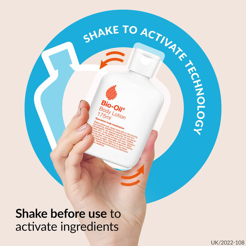 Bio-Oil Body Lotion 175ml - Ultra-Light Body Moisturiser for Dry Skin - Daily Moisturising Lotion with Oil-in-Water Technology - Non-Greasy - Fast Absorption - NewNest Australia