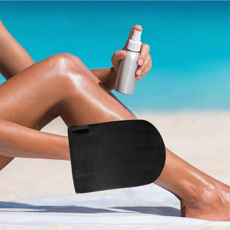 Mirrwin Mitt and Applicators Self Tanning Mitt Tanning Lotion Applicator with 2 Size Self Tanning Mitt Applicator Tanning Back Lotion Applicators for Back Exfoliating Gloves for Your Self Tanning - NewNest Australia