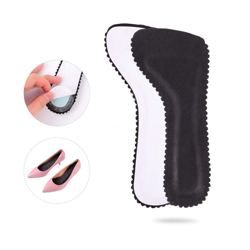 ULTNICE 1 Pair Non-Slip Shoe Pads Non-Slip Stickers High Heel Shoe Sole Protector Glue Sole Protector Grips (Black) Black 20 x 8.5 cm - NewNest Australia