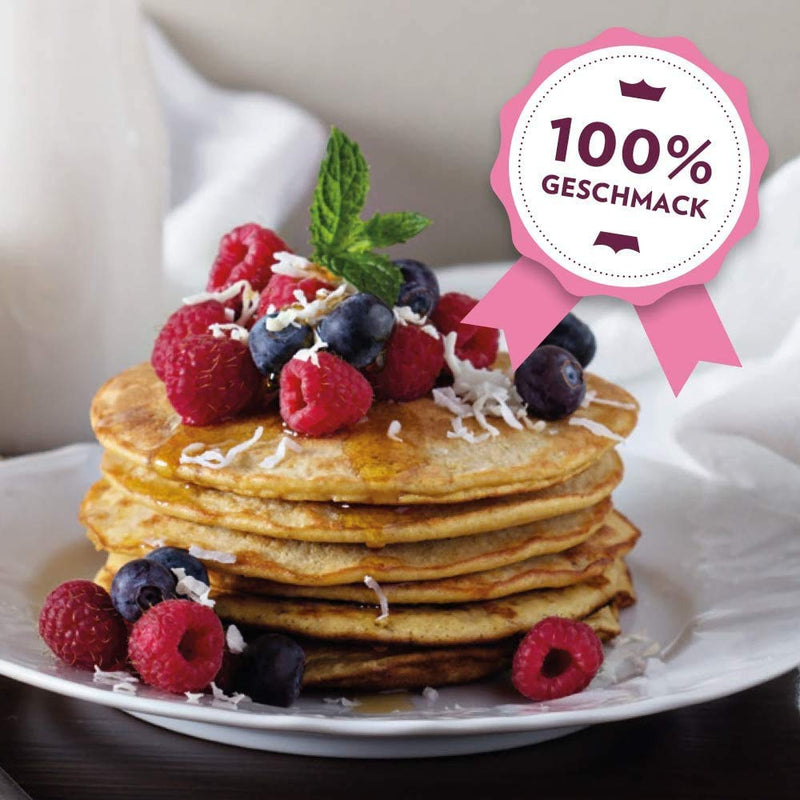 Gymqueen Protein Pancake Baking Mix Vanilla 500 G, Protein-Rich Pancake Mix, Pancake Powder For Your Extra Portion Of Protein, Quick And Easy Preparation, Reduced Sugar - NewNest Australia