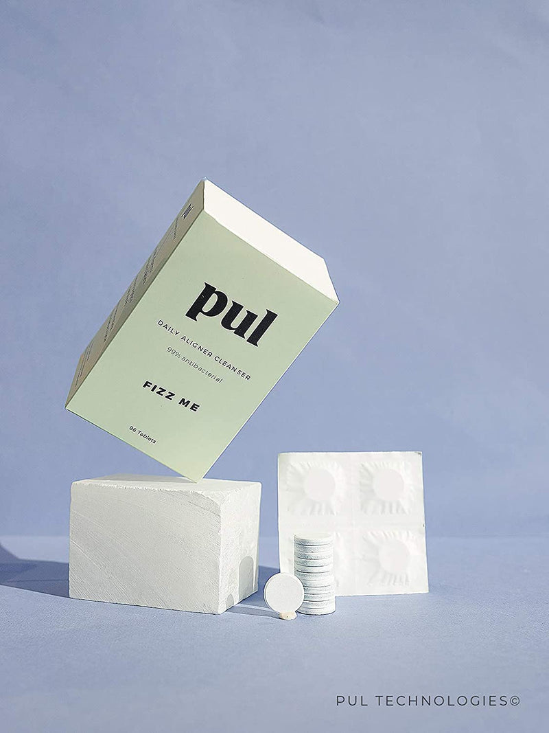 PUL Daily Aligner Cleanser Retainer Cleaner Tablets for Clean and Fresh Tasting Clear Aligners and Retainers 30 Count (Pack of 1) - NewNest Australia