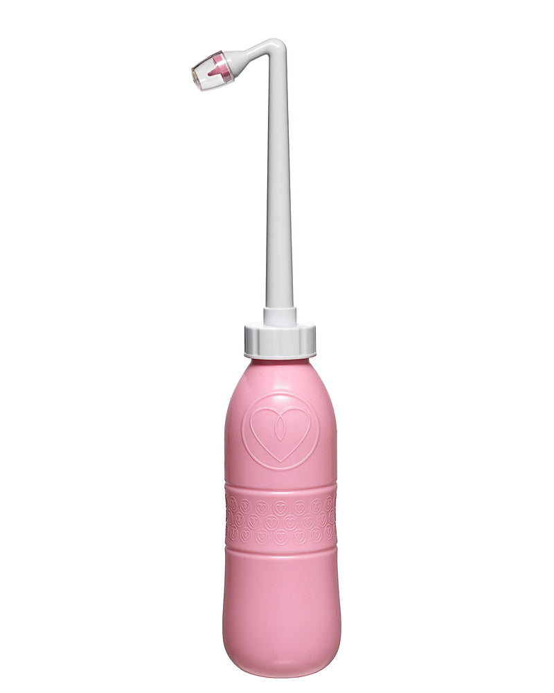 First Days Maternity - Large Peri Bottle for a Long Soothing Cleanse Without Needing to Refill During Use - Hospital Bag Essential for Postpartum Care (Pink) Pink - NewNest Australia
