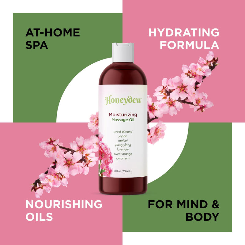 Enticing Aromatherapy Sensual Massage Oil - Nourishing Full Body Massage Oil for Couples with Ylang Ylang Lavender Essential Oil and Sweet Massage Oil Blend - Moisturizing Body Oil for Men and Women - NewNest Australia