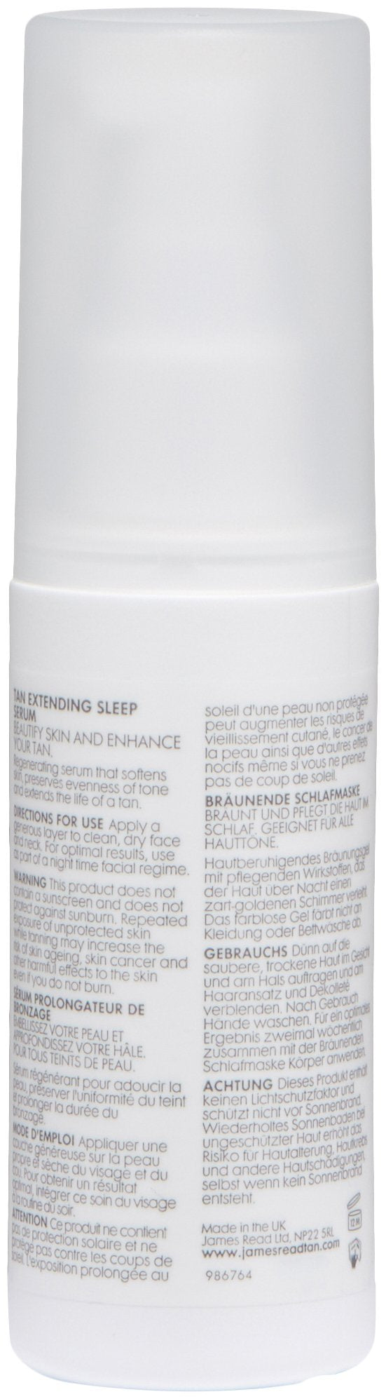 James Read Tan Extending Sleep Serum 50ml - NewNest Australia