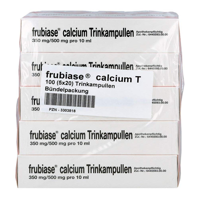 FRUBIASE CALCIUM T drinking ampoules 5x20 pcs - NewNest Australia