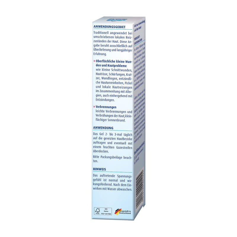 Hübner Original silicea silicon gel |silicic acid gel|cooling| anti-inflammatory | For skin irritations such as sunburn, pimples, insect bites | 50ml - NewNest Australia